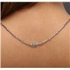 Image 6 : 14KT White Gold 2.21 ctw Diamond Necklace