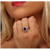 Image 5 : 14KT Rose Gold 3.30 ctw Tanzanite and Diamond Ring