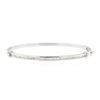 Image 3 : 14KT White Gold 0.60 ctw Diamond Bangle