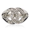 Image 3 : 14KT White Gold 0.50 ctw Diamond Ring