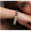 Image 1 : 14KT White Gold 0.52 ctw Diamond Bracelet