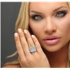 Image 1 : 14KT White Gold 2.30 ctw Diamond Ring