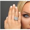 Image 2 : 14KT White Gold 2.30 ctw Diamond Ring