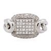 Image 1 : 14KT White Gold 0.93 ctw Diamond Ring
