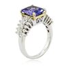 Image 8 : 14KT Two-Tone 3.16 ctw Tanzanite and Diamond Ring