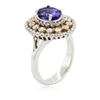 Image 6 : 14KT Two-Tone Gold 1.73 ctw Tanzanite and Diamond Ring