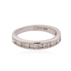 14KT White Gold 0.39 ctw Diamond Ring