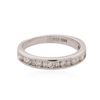 Image 1 : 14KT White Gold 0.39 ctw Diamond Ring