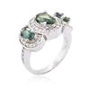Image 7 : 14KT White Gold 1.40 ctw Alexandrite and Diamond Ring