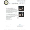 Image 5 : 14KT White Gold 11.92 ctw Citrine and Diamond Earrings