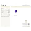 Image 8 : 14KT Yellow Gold 14.67 ctw GIA Cert Tanzanite and Diamond Ring