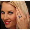 Image 3 : 14KT White Gold 1.92 ctw Tanzanite and Diamond Ring