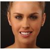 Image 3 : 14KT White Gold 1.98 ctw Diamond Stud Earrings