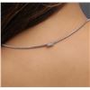 Image 7 : 14KT White Gold 11.60 ctw Diamond Necklace