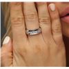 Image 2 : 14KT White Gold 0.90 ctw Diamond Ring