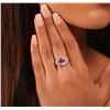 Image 1 : 14KT Rose Gold 3.08 ctw Tourmaline and Diamond Ring