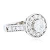 Image 4 : 14KT White Gold 2.18 ctw Diamond Ring