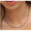 Image 2 : 14KT Yellow Gold 32.85 ctw Rough Diamond Necklace