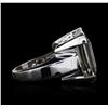 Image 7 : 14KT White Gold 25.26 ctw Tourmaline Ring