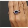 Image 6 : 14KT Two-Tone 2.57 ctw Tanzanite and Diamond Ring