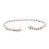 Image 6 : 14KT White Gold 5.34 ctw Diamond Tennis Bracelet