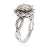 Image 6 : 14KT White Gold 1.37 ctw Diamond Ring