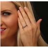 Image 2 : 18KT White Gold 0.67 ctw Diamond Ring Wedding Set