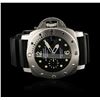 Image 1 : Panerai Stainless Steel Luminor Submersible Wristwatch