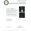 Image 8 : 14KT White Gold 0.90 ctw Diamond Pendant With Chain
