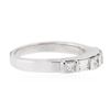 Image 2 : 14KT White Gold 0.75 ctw Diamond Ring