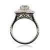 Image 6 : 14KT White Gold EGL Certified 2.45 ctw Round Brilliant Cut Diamond Ring