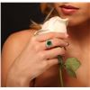 Image 2 : 14KT Yellow Gold 2.75 ctw Emerald and Diamond Ring
