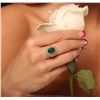 Image 5 : 14KT Yellow Gold 2.75 ctw Emerald and Diamond Ring