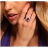 Image 5 : 14KT White Gold 4.05 ctw Tanzanite and Diamond Ring