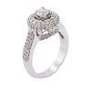 Image 7 : 14KT White Gold 0.67 ctw Diamond Ring