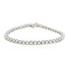 Image 3 : 14KT White Gold 2.89 ctw Diamond Tennis Bracelet
