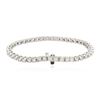 Image 4 : 14KT White Gold 2.89 ctw Diamond Tennis Bracelet
