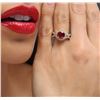 Image 5 : 14KT Yellow Gold 1.94 ctw Ruby and Diamond Ring