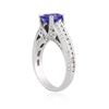 Image 6 : 18KT White Gold 1.53 ctw Tanzanite and Diamond Ring