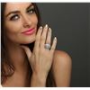 Image 3 : 18KT White Gold 2.97 ctw Diamond Ring