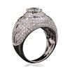Image 6 : 18KT White Gold 2.97 ctw Diamond Ring