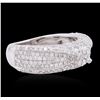 Image 4 : 14KT White Gold 1.25 ctw Diamond Ring