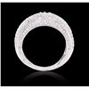 Image 7 : 14KT White Gold 1.25 ctw Diamond Ring
