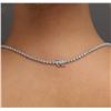 Image 7 : 14KT White Gold 5.14 ctw Diamond Necklace