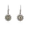 Image 1 : 14KT White Gold 3.72 ctw Diamond Earrings