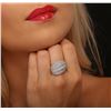Image 2 : 14KT White Gold 3.75 ctw Diamond Ring
