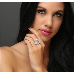 14KT Rose Gold 1.76 ctw Diamond Ring