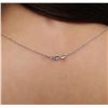 Image 6 : 14KT White Gold 1.80 ctw Diamond Pendant With Chain