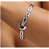 Image 2 : 14KT White Gold 1.21 ctw Diamond Bracelet