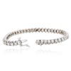 Image 6 : 14KT White Gold 4.28 ctw Diamond Tennis  Bracelet